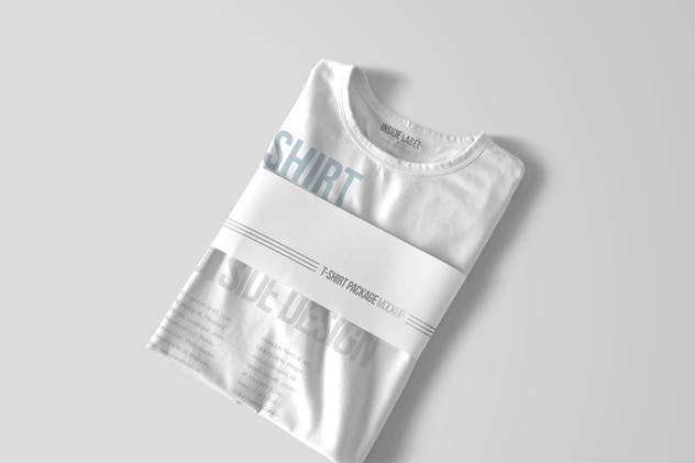 时尚印花T恤服装样机模板 T-Shirt Mockups插图(6)