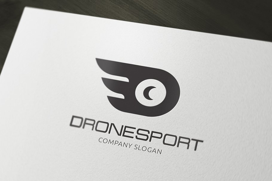运动主题Logo模板 Drone Sport插图(1)