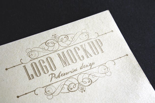 Logo印刷效果展示样机模板 Logo Mock-Up Set 2插图(3)