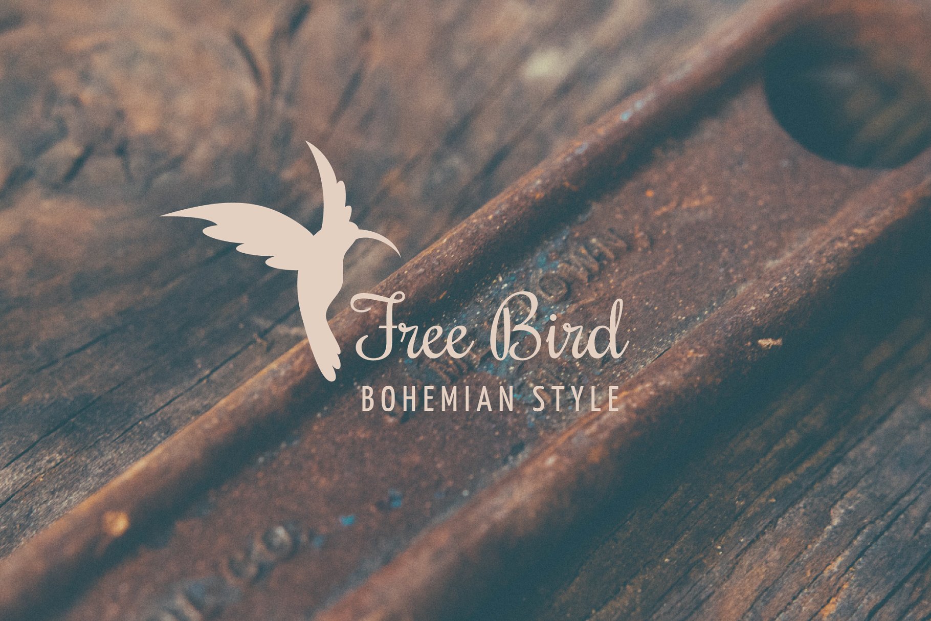 波西米亚风女性品牌logo制作模板 Bohemian Logos bundle + BONUS插图(4)