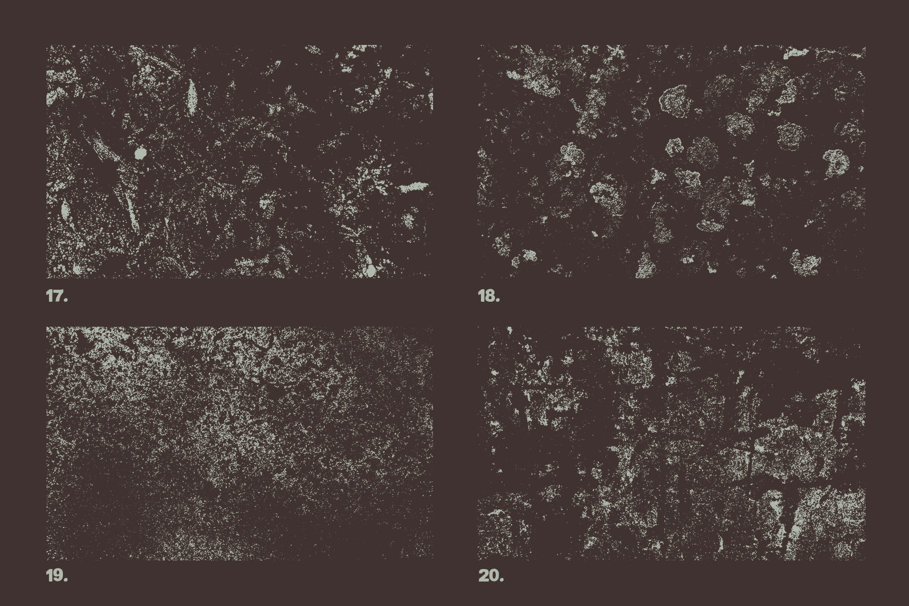 12个污迹斑迹做旧处理矢量纹理背景素材 Vector Grunge Textures x12 Vol2插图(4)