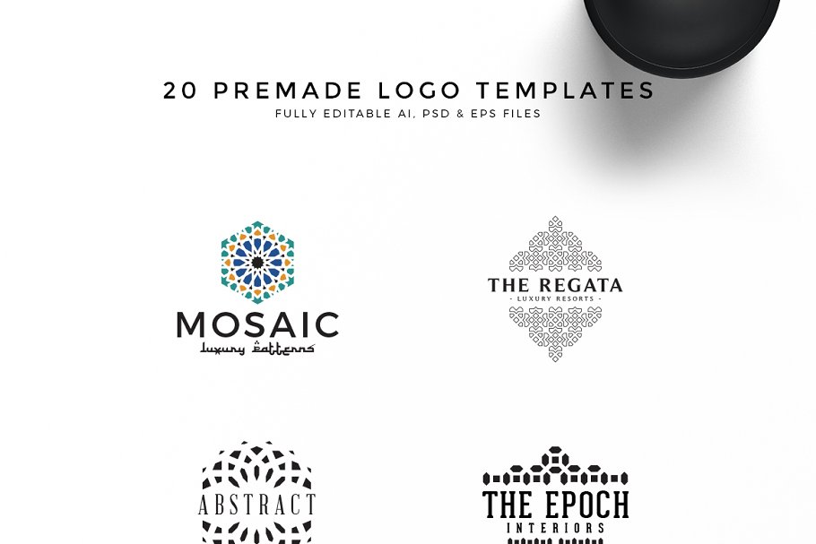 五星好评几何Logo制作套件[1.81GB] Geometric Logo Creation Kit Arab Ed.插图(5)