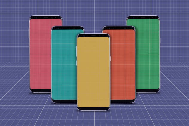 三星智能手机S9应用程序演示设备样机 S9 Mockup插图(12)