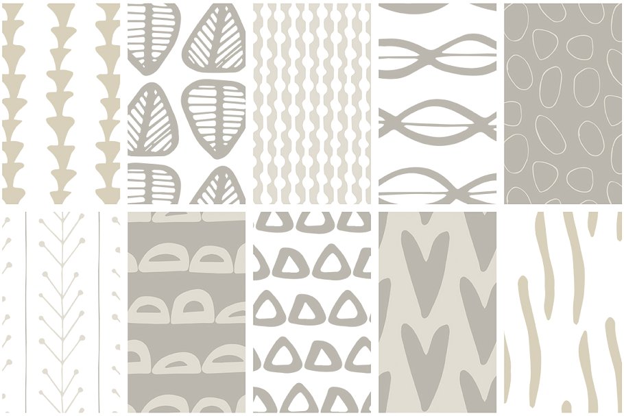 斯堪的纳维亚设计风格纹理 Scandinavian Design Patterns插图(3)