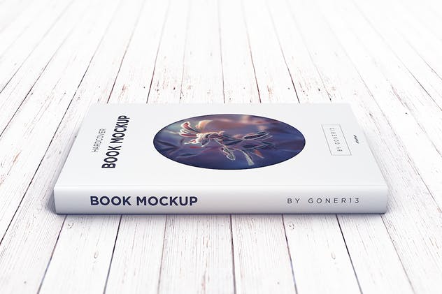 精装图书硬封图书样机模板v1 Book MockUp vol.1插图(3)