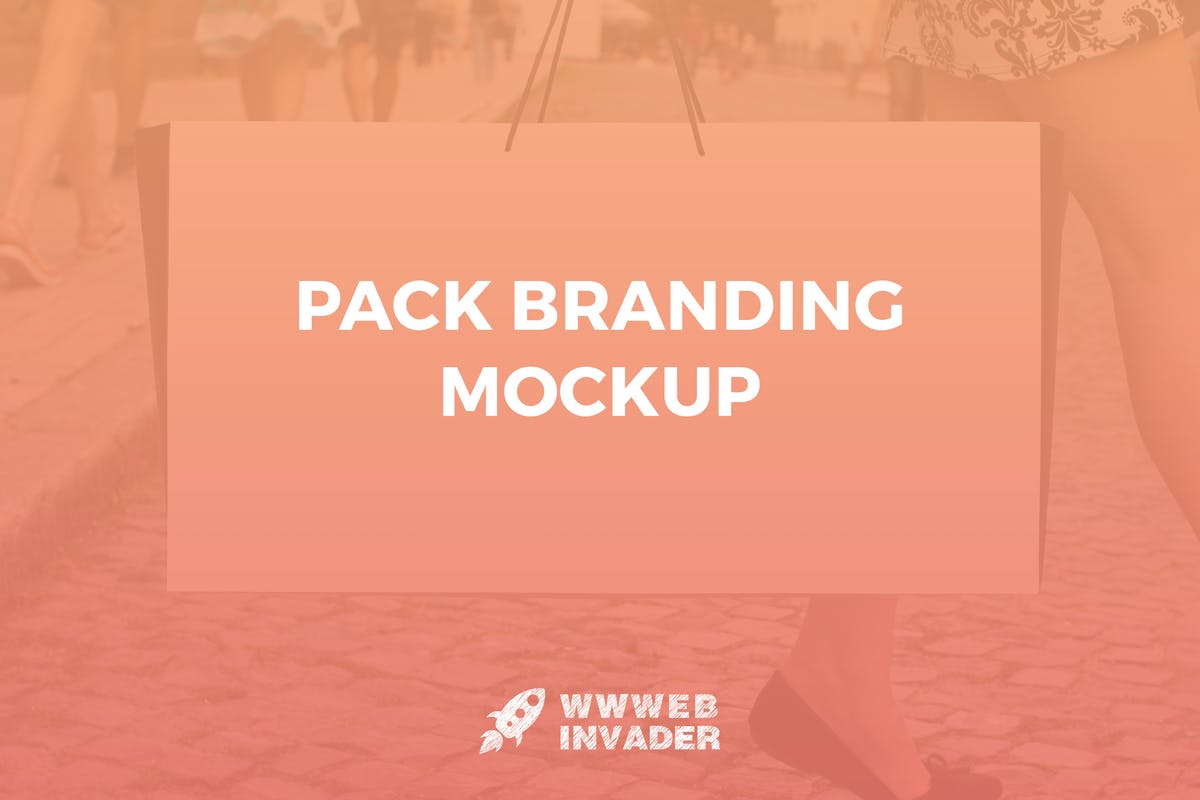 包装品牌样机模板v3 Pack Branding Mockup插图