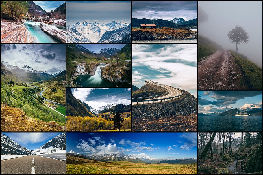 欧洲野外风景高清照片素材包 Go Outdoors – Nature photo pack v.2 [1.01GB]插图(3)