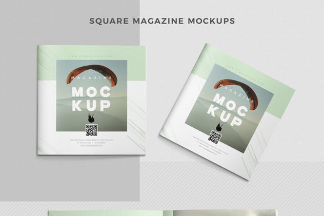 43款个性独家杂志样机模板 43 Magazine Mockups Bundle插图(6)