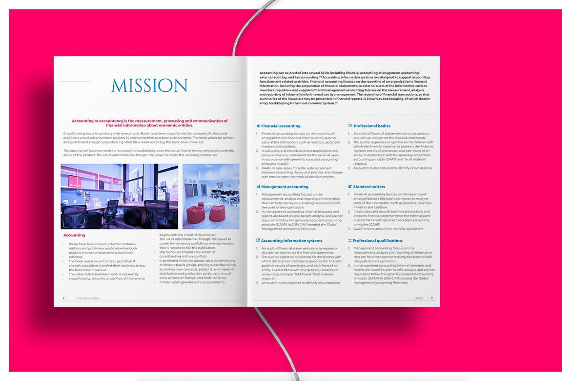 2020年上市集团公司企业画册设计模板 Company Profile 2020插图(4)