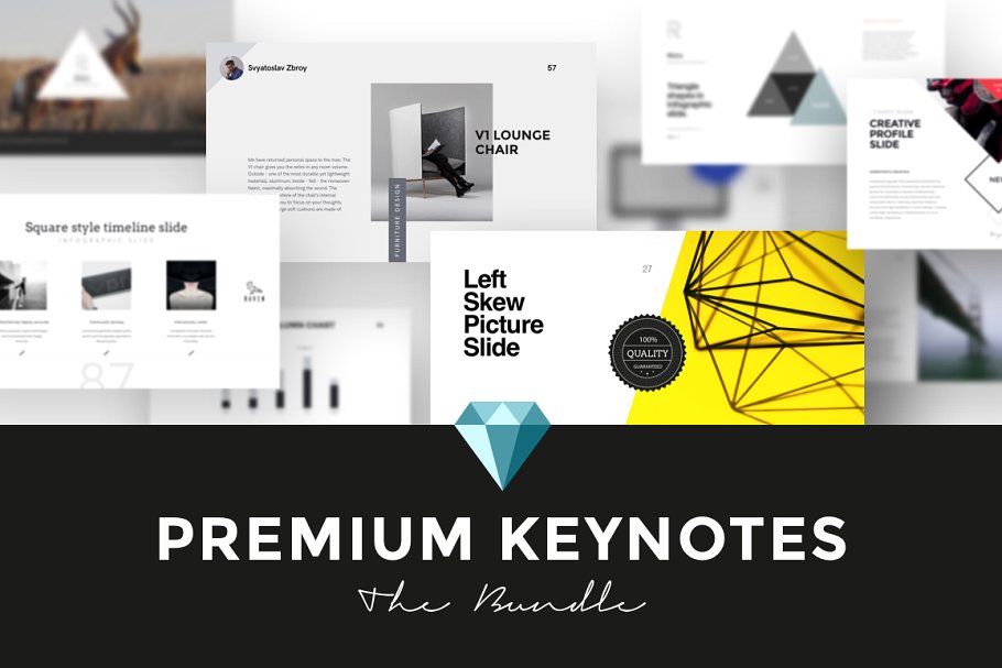 极力推荐：12款超1200页顶级 Keynote 幻灯片模板合集 Premium Keynotes Presentation Bundle插图