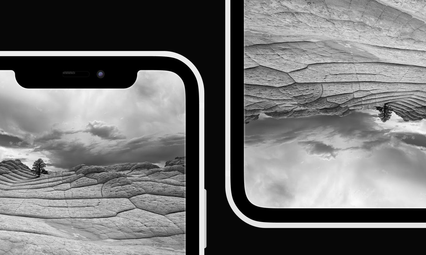 简易设计风格iPhone 11 Pro手机样机 iphone 11 pro mockup插图(2)