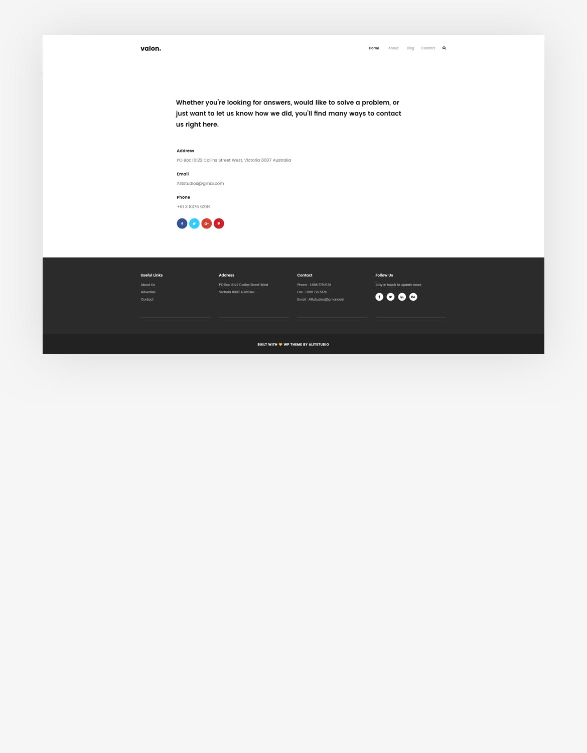 创意产品设计展示网站设计PSD模板下载 Agency portfolio Psd Template插图(4)