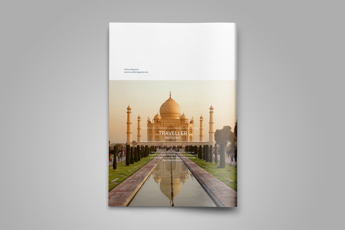 旅行者旅游主题杂志版式设计模板 Indesign Magazine Template插图(13)