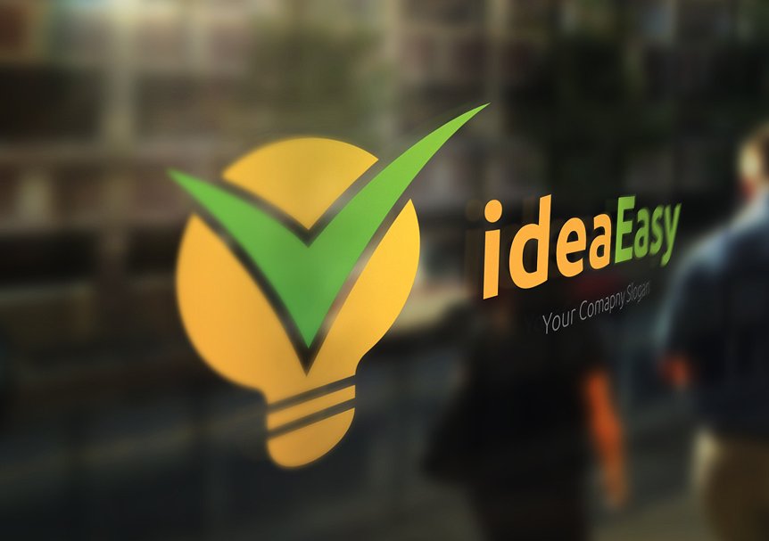 创意灵感主题 Logo 模板 Idea Easy Logo插图