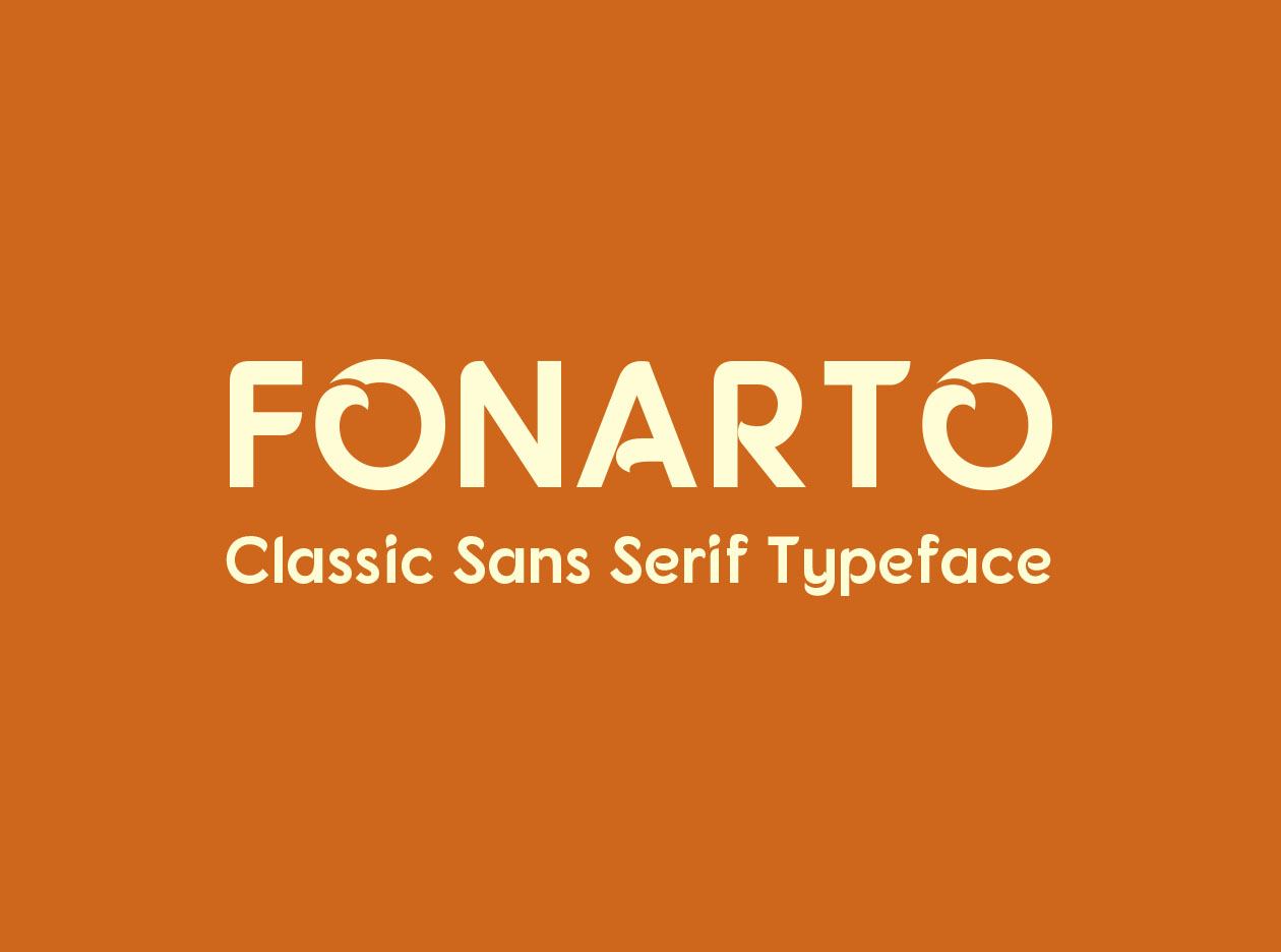 英文无衬线经典字体 Fonarto Sans Serif Typeface插图