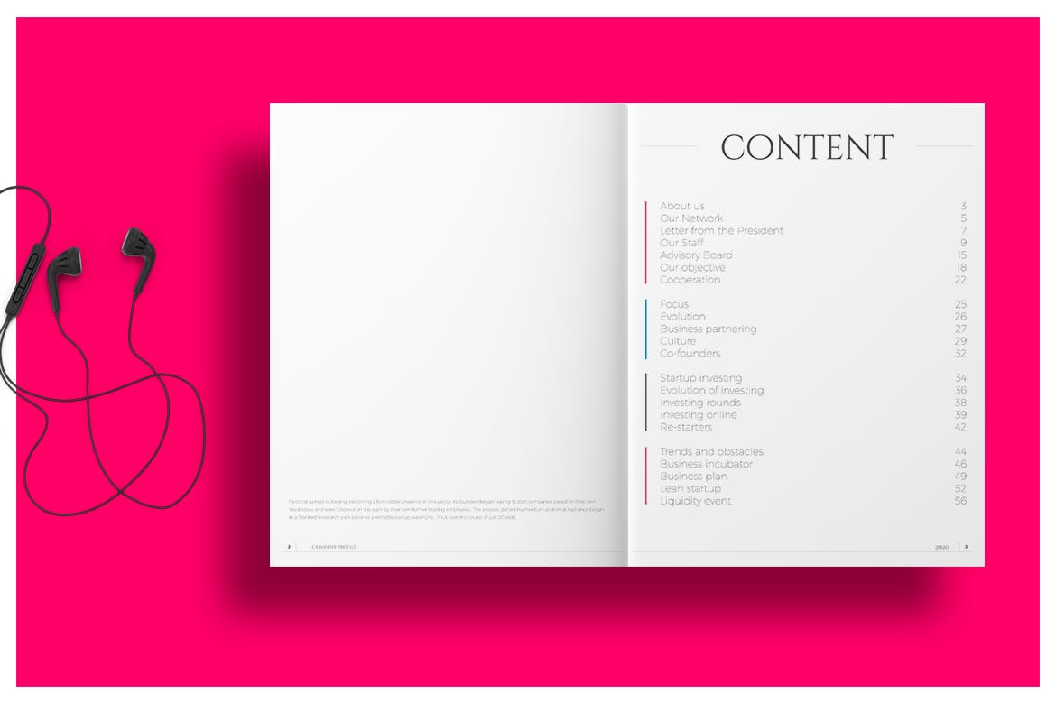 2020年上市集团公司企业画册设计模板 Company Profile 2020插图(1)