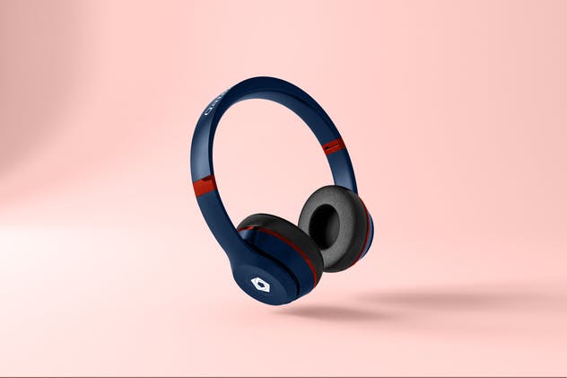 高品质头戴运动音乐耳机样机模板 Headphones Mockup插图(5)