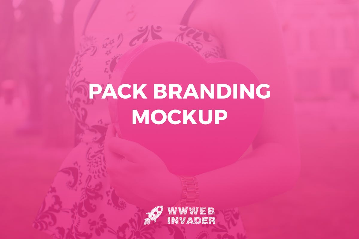 品牌Logo展示包装样机模板 Pack Branding Mockup插图