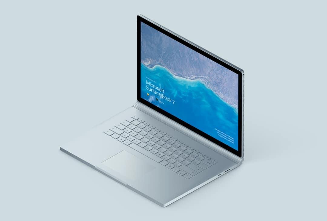 超级主流桌面&移动设备样机系列：Surface Book 2  微软笔记本样机 [兼容PS,Sketch;共2.7GB]插图(6)