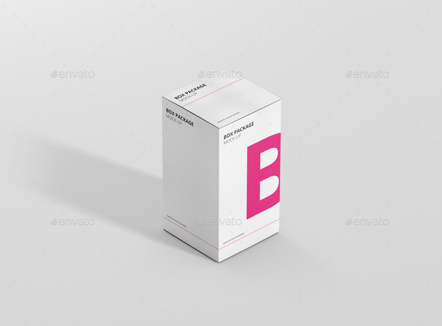 保健品药品包装外观展示样机 Package Box Mock-Up – Rectangle插图(7)