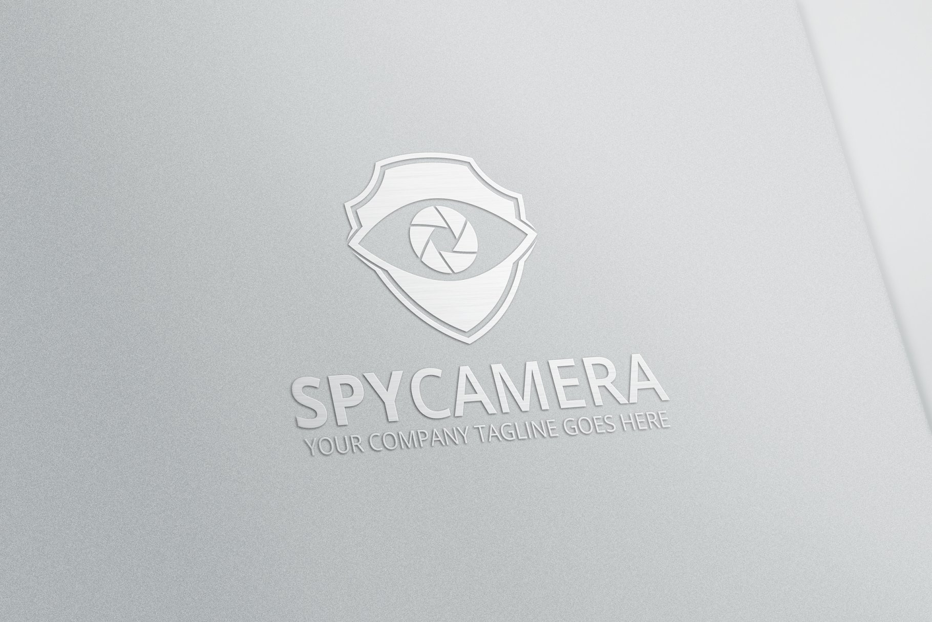 监控摄像设备品牌Logo模板 Spy Camera Logo插图(2)