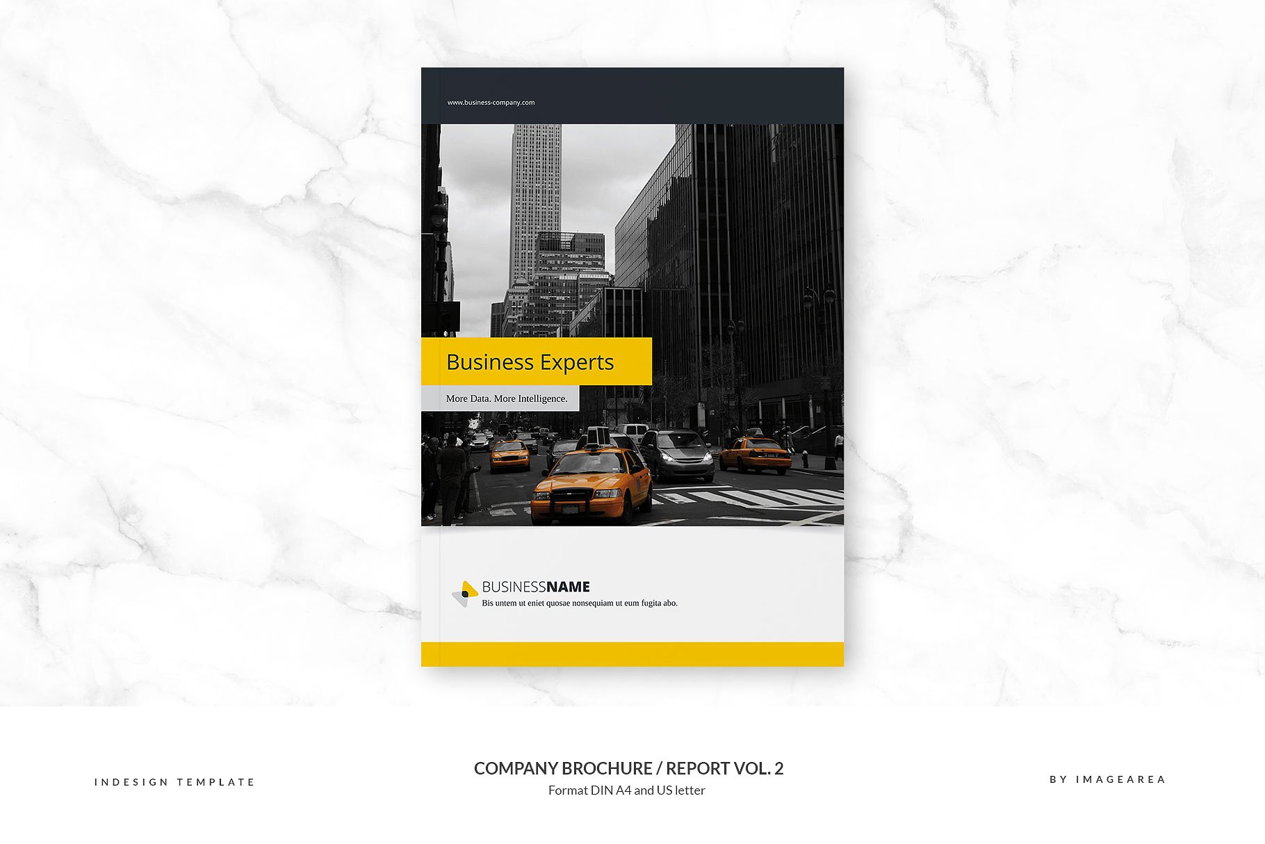 企业品牌宣传画册/企业年报设计模板v2 Company Brochure / Report Vol. 2插图