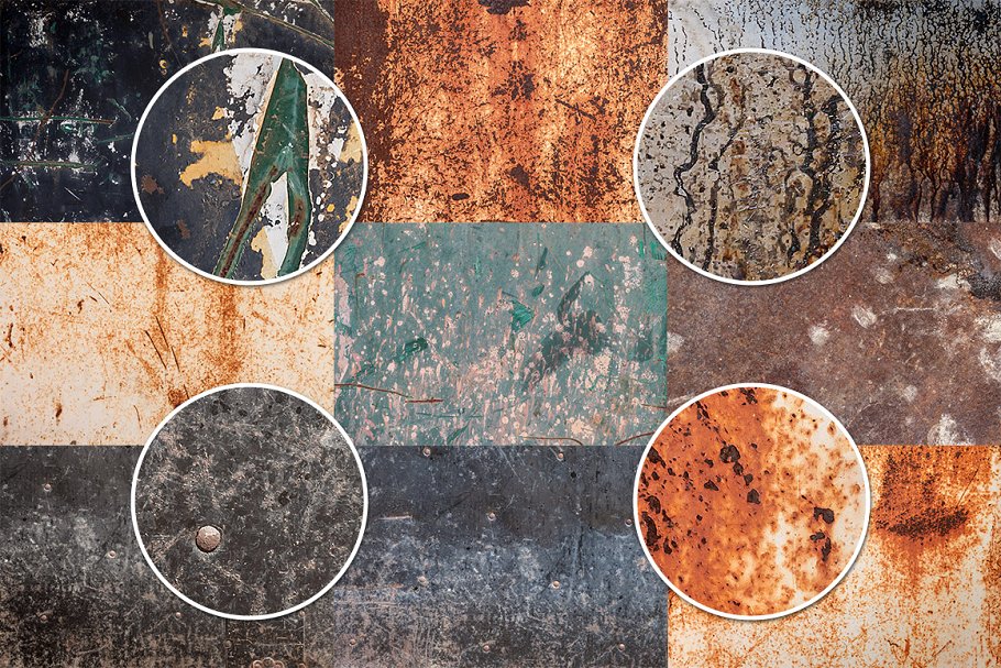 锈迹做旧纹理v1 Rust Textures Volume 1插图(1)