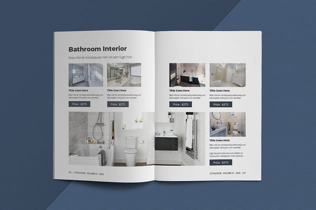A5尺寸产品目录设计模板 A5 Interior Catalogue Template插图(11)