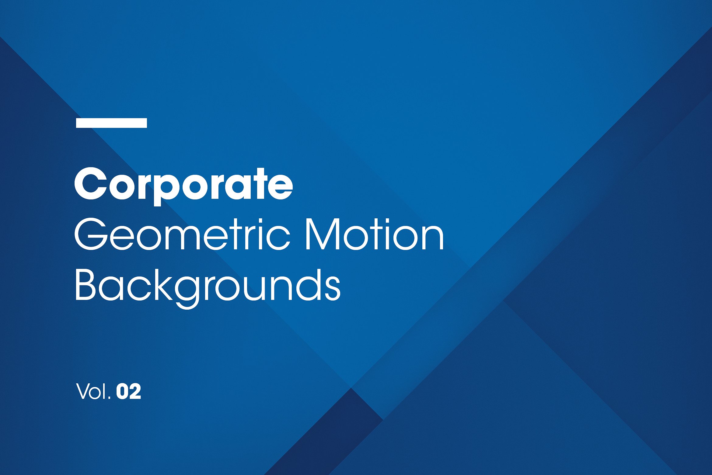 抽象几何背景v2 Corporate | Motion Backgrounds | V02插图