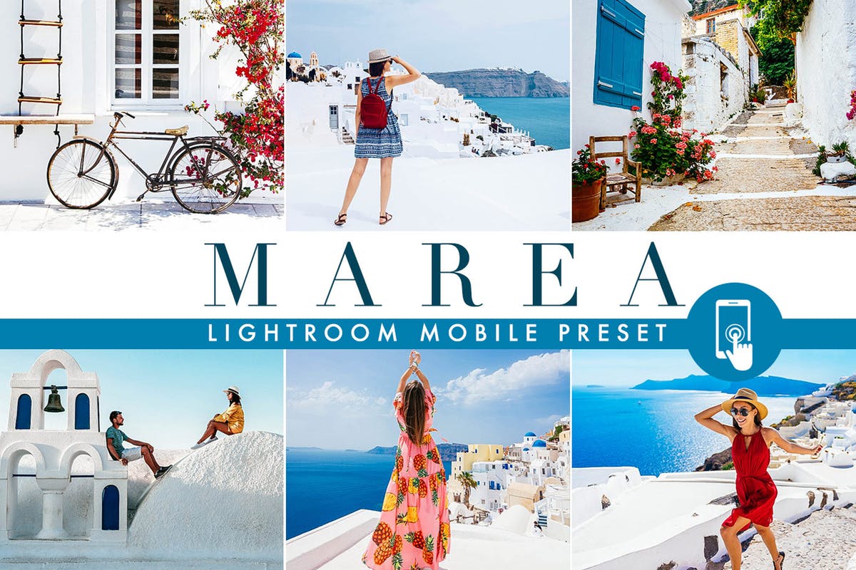 夏日/海滩照片光线和色彩调整LR预设 Summer Lightroom Mobile Preset插图