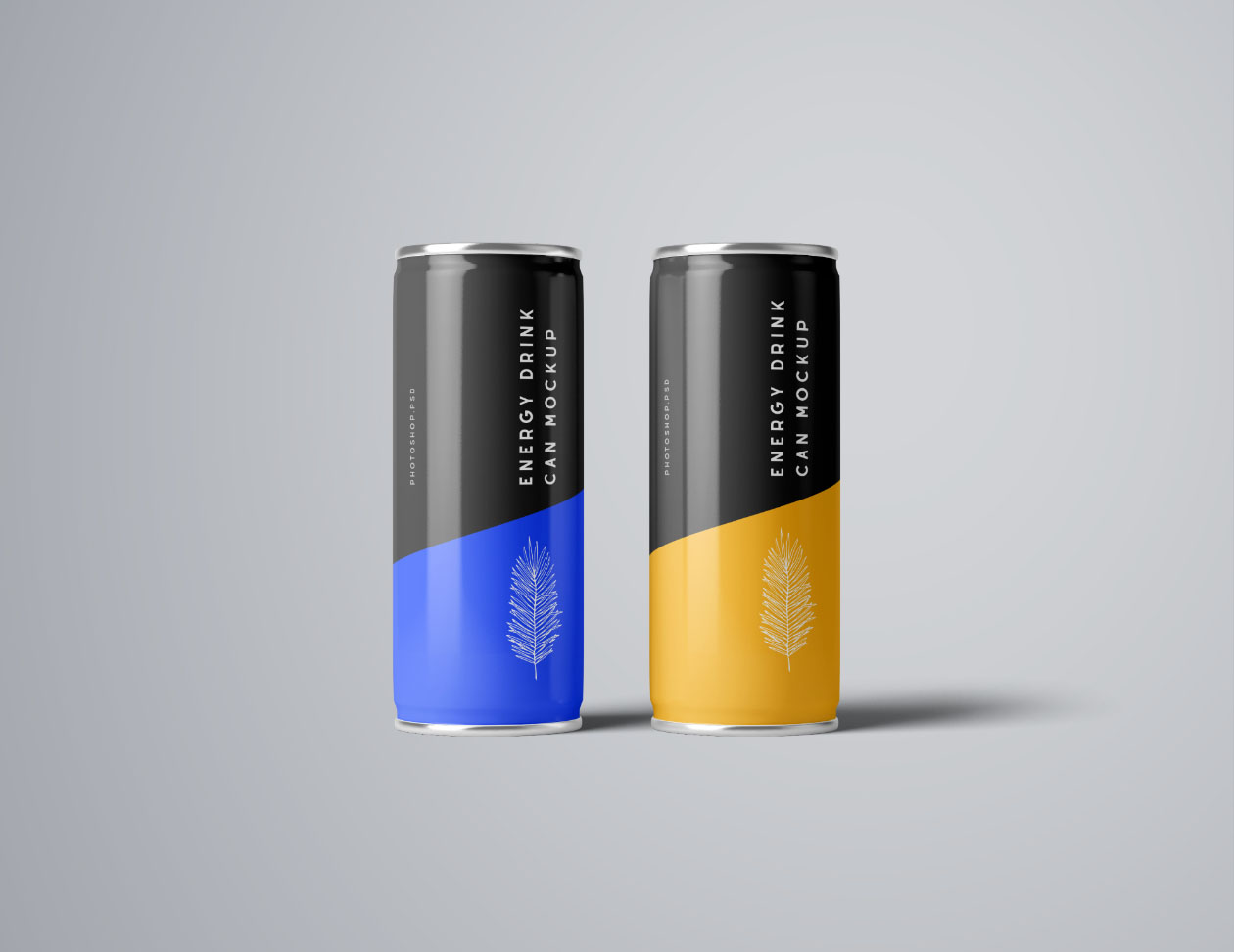 能量饮料易拉罐外观设计样机PSD模板 Energy Drink Can Mockup – PSD插图(5)