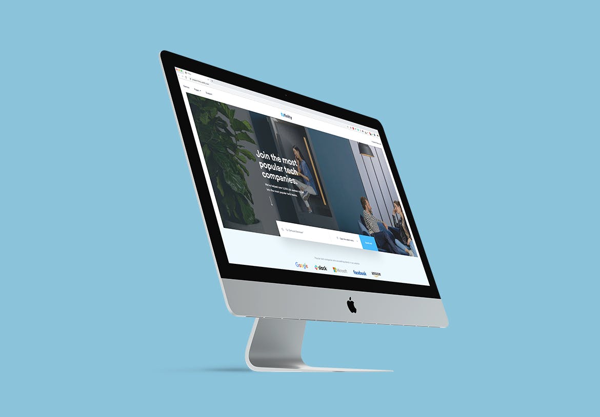 2019款iMac一体机电脑多角度样机模板 iMac 2019 Angle Mockup插图(2)