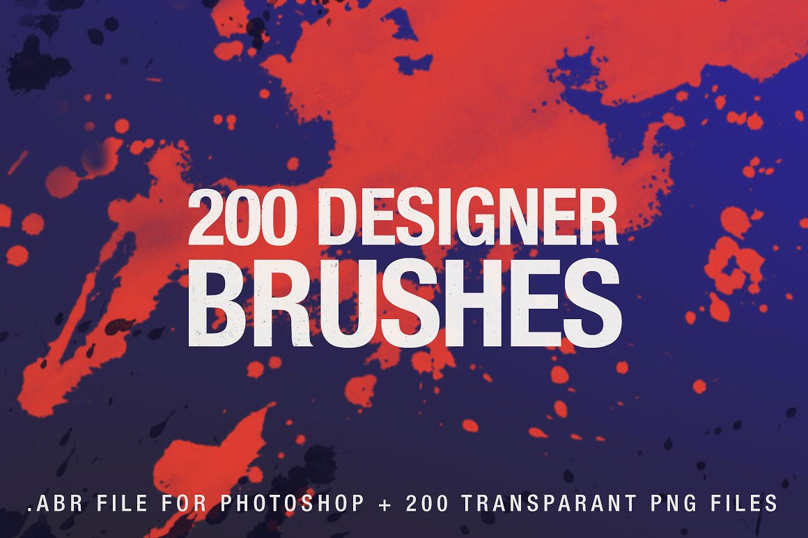 200个创意图案 PS 笔刷 200 Designer Brushes for Photoshop插图