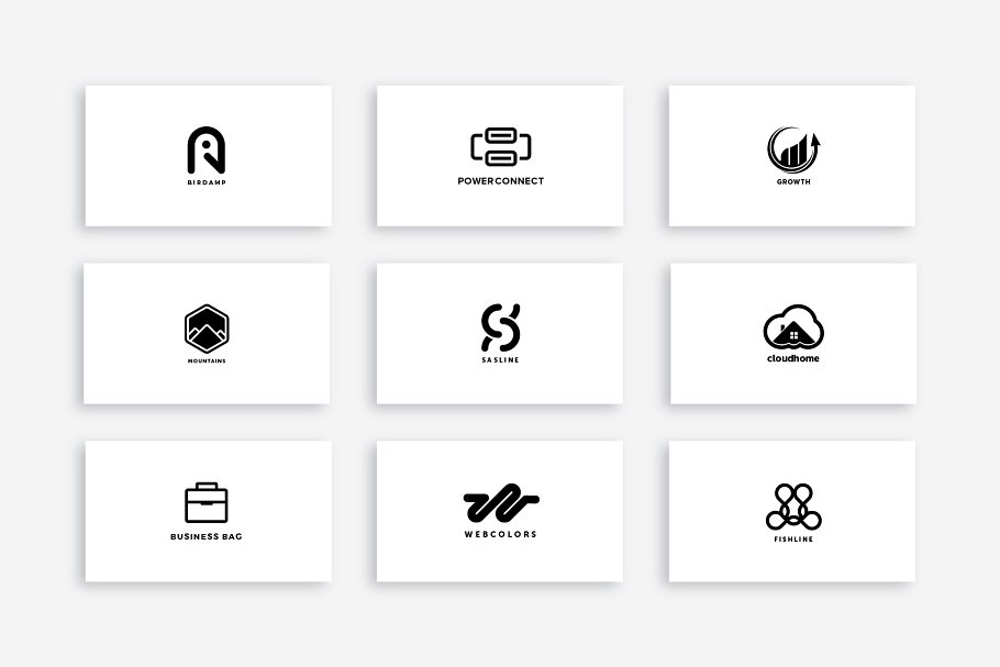 30个独特的预制Logo模板合集 30 Unique Premade Logos Pack插图(9)