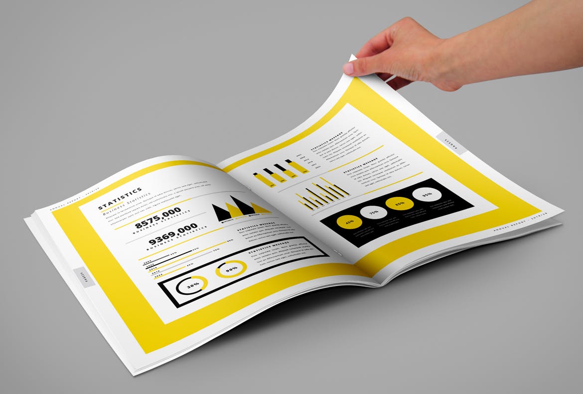 企业年度报告/市场年终报告设计模板 Annual Report插图(8)