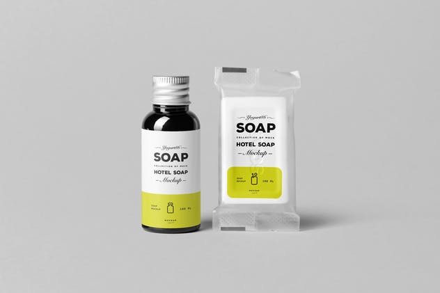 肥皂外观包装样机模板 Soap Mock-up插图(7)