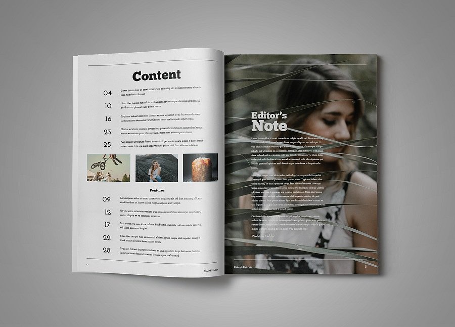 30页时尚多用途的Indesign杂志模板下载[indd]插图(2)