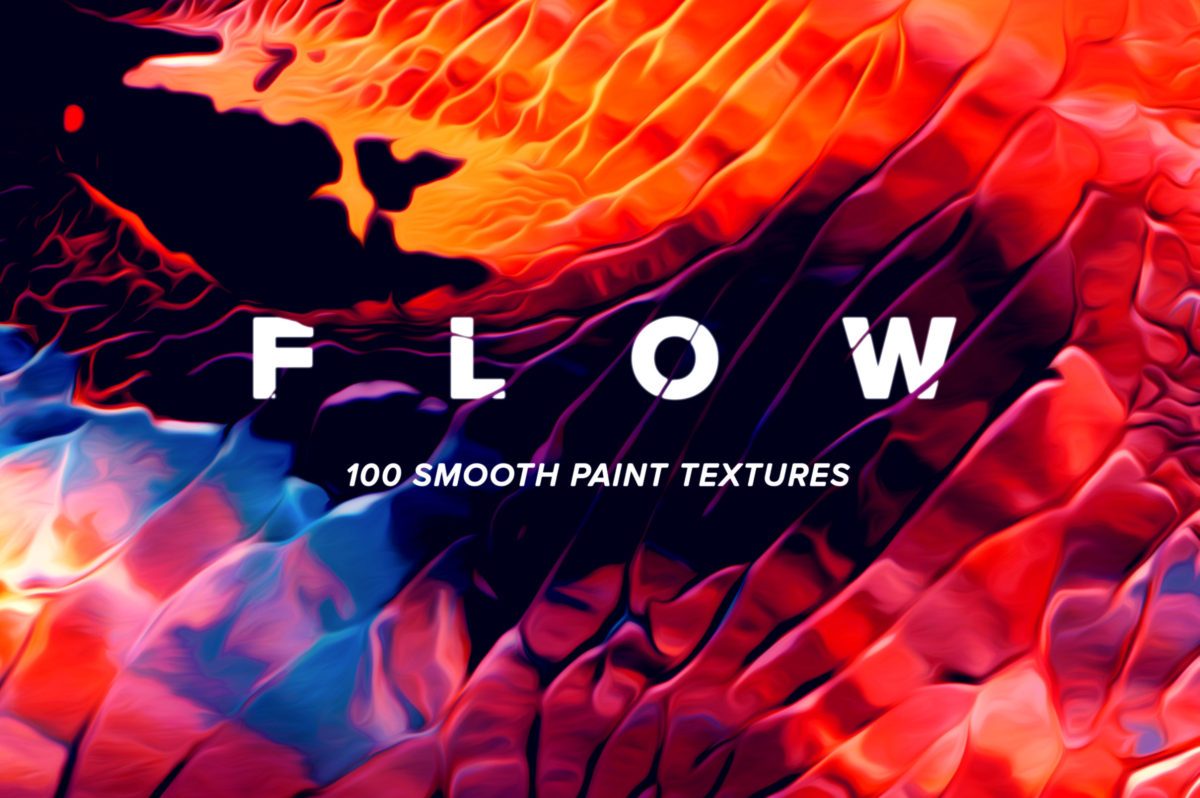 创意抽象纹理系列：100个高分辨率抽象流体绘画 Flow, Vol. 1插图