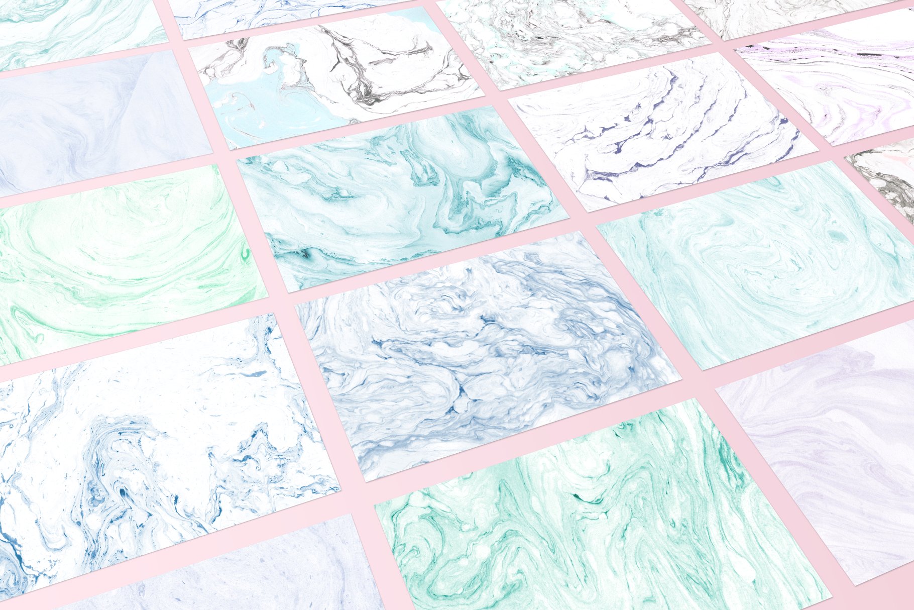 大理石质感纹理背景 Marble Paper Textures 3插图(1)