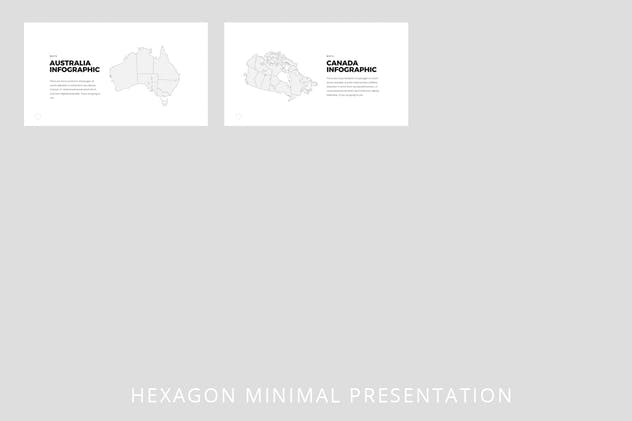 超高品质创业公司路演/项目投标PPT幻灯片模板 Hexagon – Powerpoint Template插图(13)