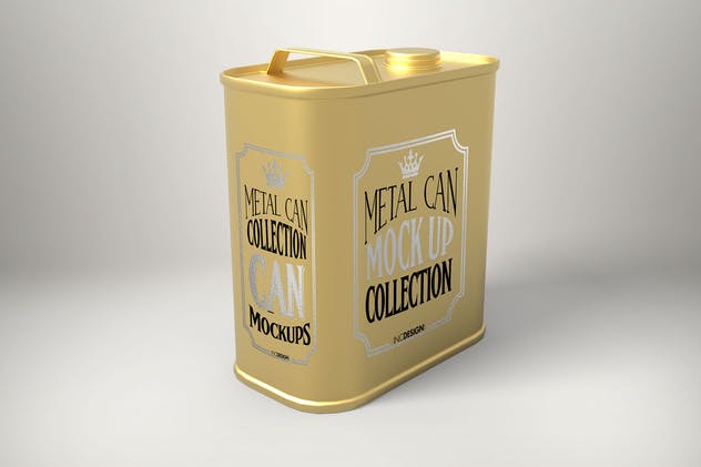 食品饮料金属容器罐子罐头样机vol.3 Vol. 3 Metal Can Mockup Collection插图(6)