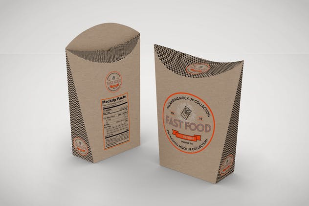 快餐熟食外卖外带食品包装样机v10 Fast Food Boxes Vol.10: Take Out Packaging Mockups插图(8)