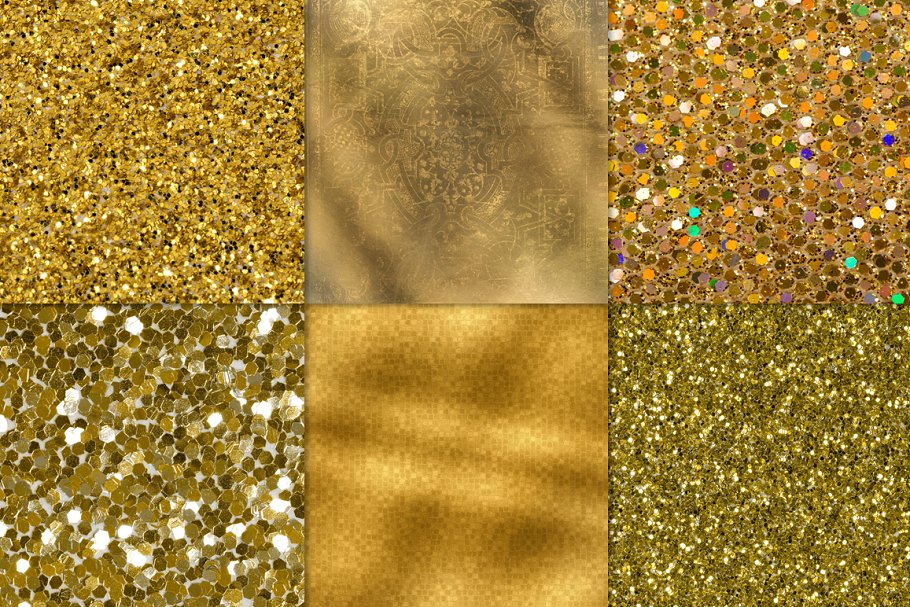 240+金色风格背景纹理合集[2.02GB] 240+ Gold Background Texture Pack插图(16)