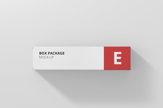 长方形牙膏包装盒子样机 Package Box Mock-Up – Long Rectangle插图(6)