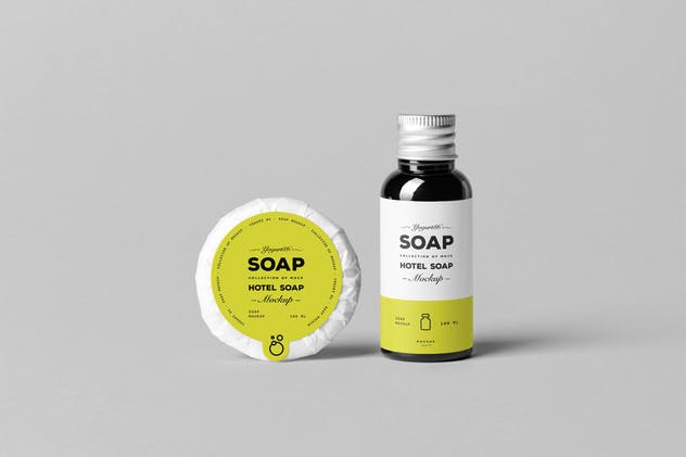 肥皂外观包装样机模板 Soap Mock-up插图(6)