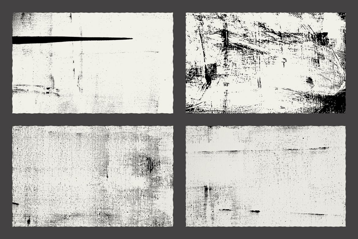 10款手工制作画布纹理矢量背景素材 Canvas Texture Pack Background插图(2)