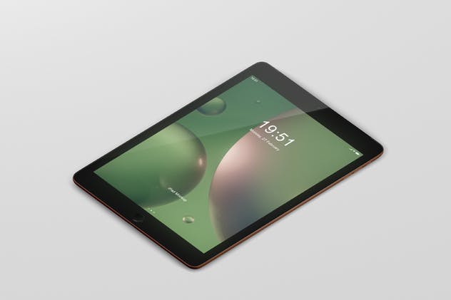 iPad平板电脑屏幕设备样机 Tablet Screen Mockup插图(2)