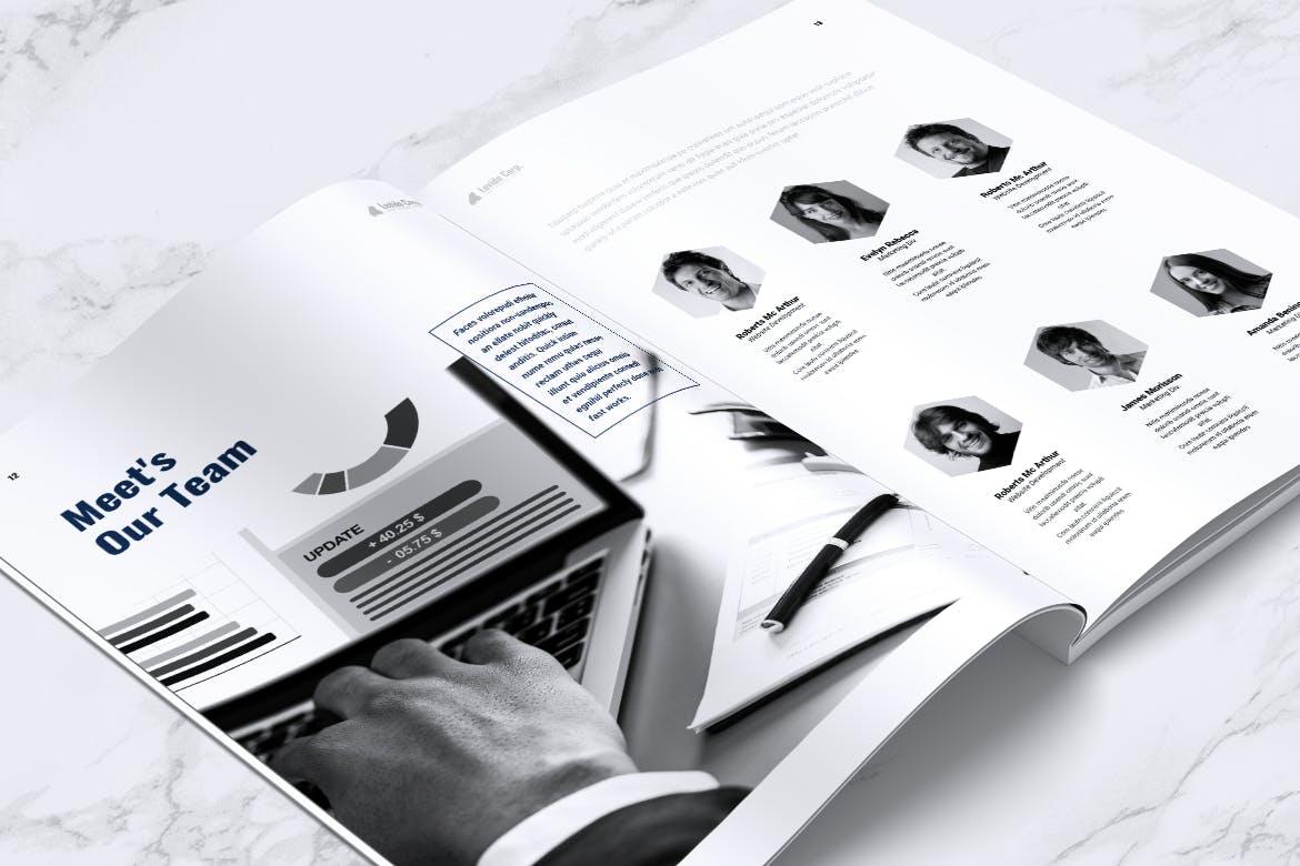 上市公司企业年度报告设计模板 LEVIDE Corporate Annual Report插图(3)