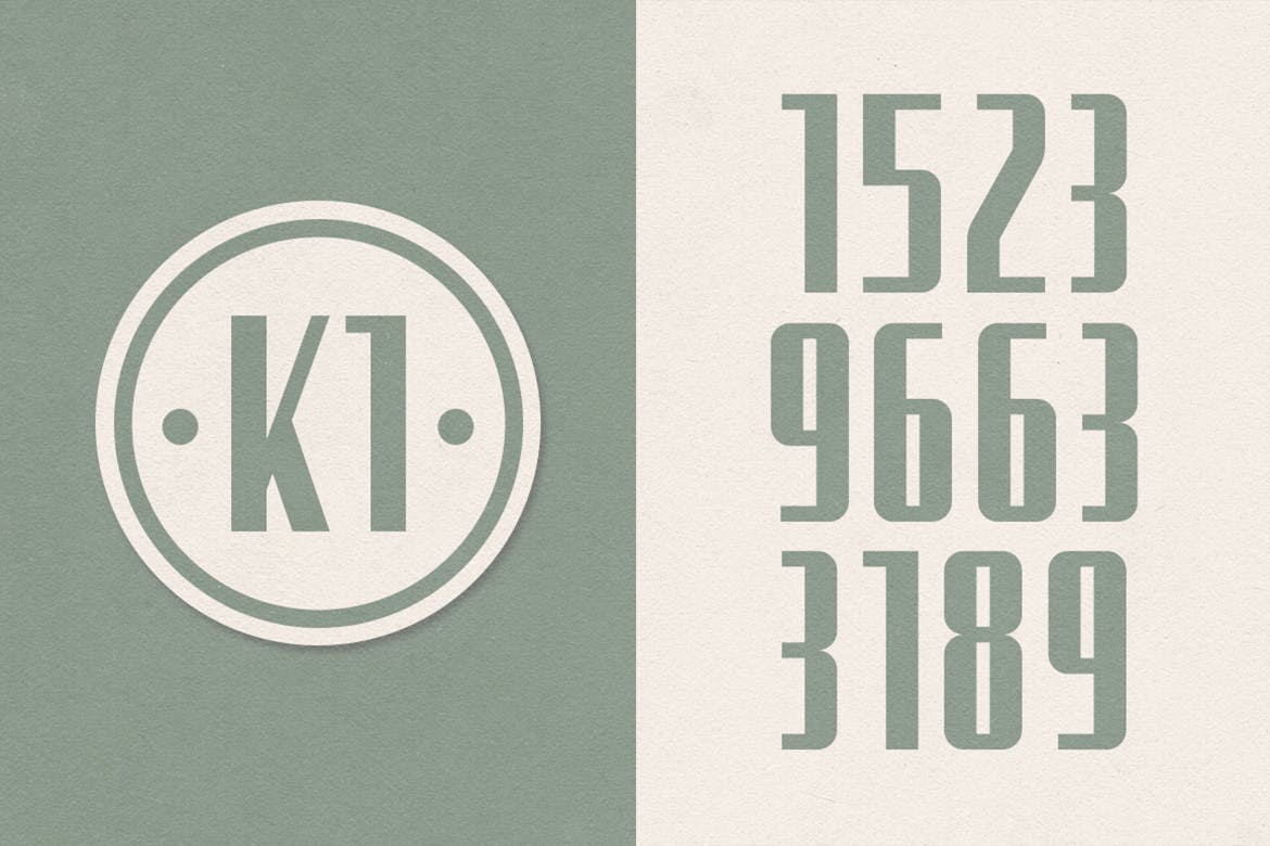 东欧街道工业标志设计风格复古无衬线字体 Uphead Condensed Typeface插图(3)