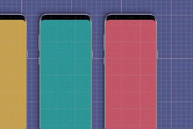 三星智能手机S9应用程序演示设备样机 S9 Mockup插图(8)